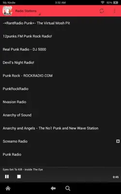 Punk Rock Radio android App screenshot 1