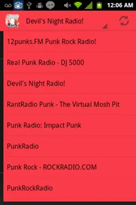 Punk Rock Radio android App screenshot 3